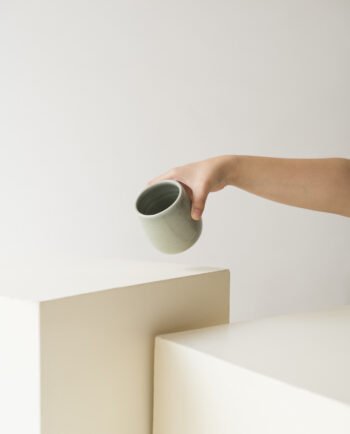 Vaso redondeado grande