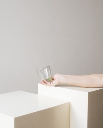 Vaso té cónico mediano